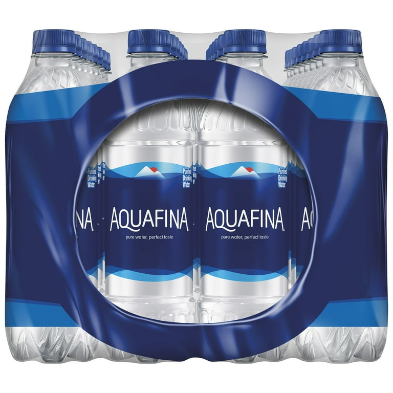 Aquafina Water Bottles, Pure, 24 fl oz - 6 pk