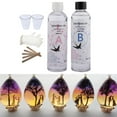 thumbnail image 4 of 118ml Ab Epoxy Resin Glue Clear DIY Crystal Transparente W/ Stirring Stick Kits, 4 of 8