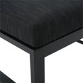 thumbnail image 2 of Noble House Navan 6 Piece Outdoor Aluminum Sectional Sofa Set in Dark Gray, 2 of 45