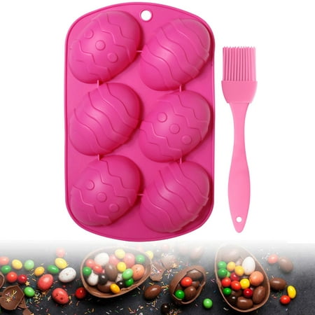 

Ounabing Easter Decoration Cake Mould New Pattern Easter Silicone Eggs Baking Moulds Chocolate Cake Candy Ice Cubes Molds Decor