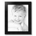 thumbnail image 2 of ArtToFrames 14" x 18" Satin Black Reverse Step Picture Frame, 14x18 inch Black Wood Poster Frame (WOM-1419), 2 of 7