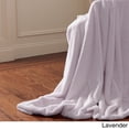 thumbnail image 5 of Aurora Home  Throw-Luxe Faux Fur Throw Blanket Taupe 58"w x 60"l Faux Fur, Microfiber, 5 of 5