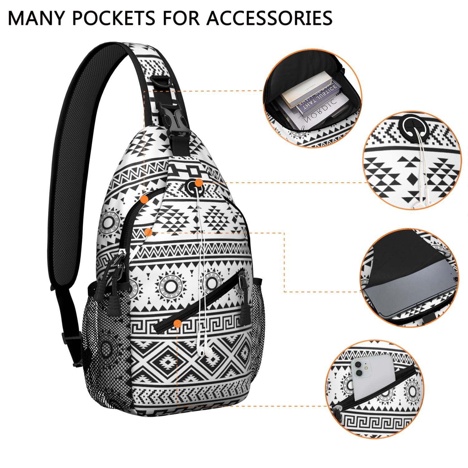 Star Constellation Sling Bag - Durable Shoulder Backpack for  display picture 1