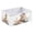 Fox with a Bird, variant on Foldable Fabric Storage Bin Home Cubes Clothing Organizer Bins Large Collapsible Box Basket for Home Organizer Little Butterfly and Rose