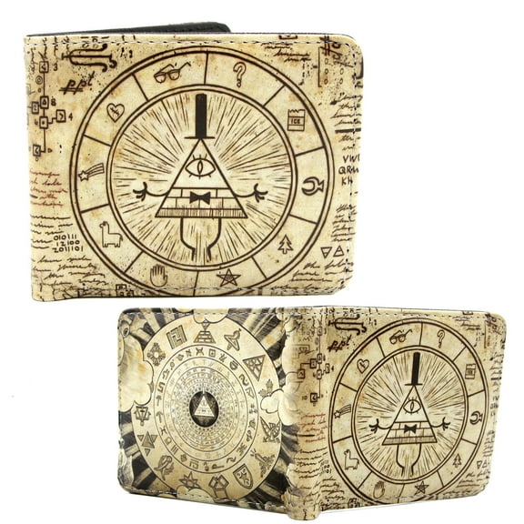 Bill Cipher - Gravity Falls 4x5" Bi-Fold Wallet