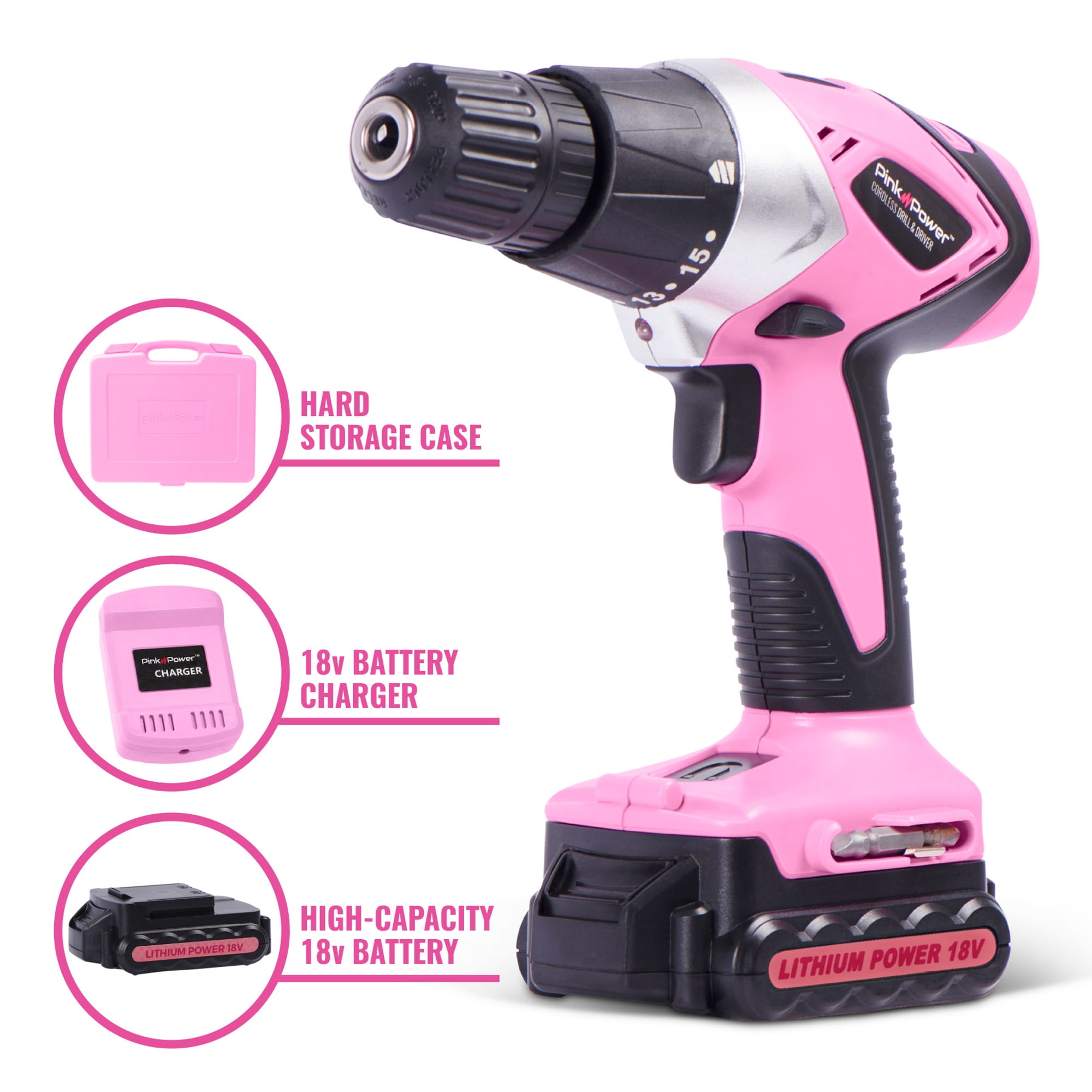 pink power drill