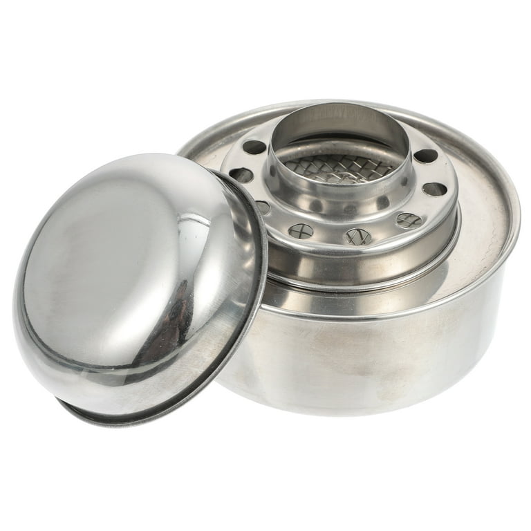 1 Set Stainless Steel Fuel Box Alcohol Stove Wick Multi-use Fuel