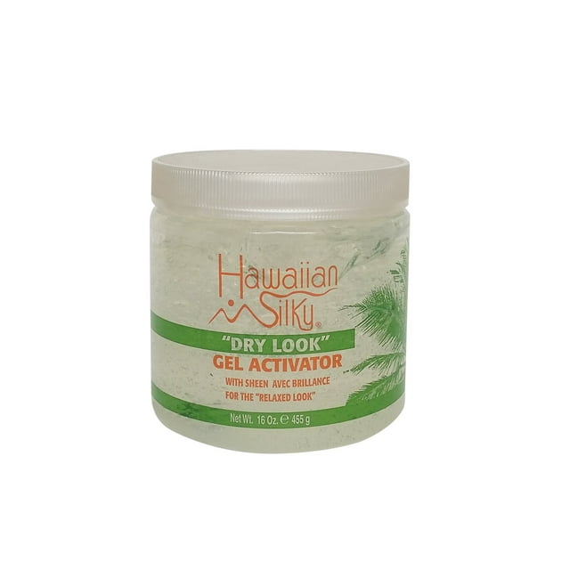 Hawaiian Silky Hawaiian 10011 Gel activador de aspecto seco sedoso 16 onzas líquidas Gris 16 onzas líquidas