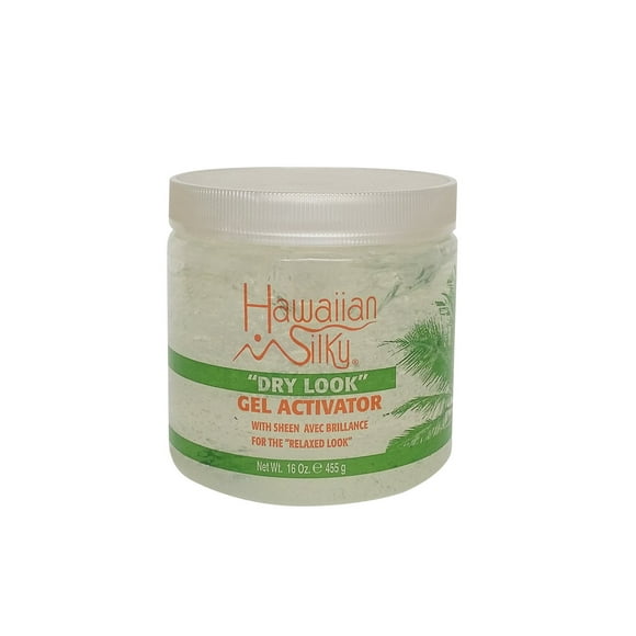 Hawaiian Silky Hawaiian 10011 Gel activador de aspecto seco sedoso 16 onzas líquidas Gris 16 onzas líquidas