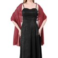 thumbnail image 1 of Chal de gasa para mujer - Talla grande, 30 colores - Perfecto para bodas, vestidos de noche, pareos de playa y viajes, 1 of 2