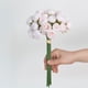 thumbnail image 5 of 27 Flores de Loto Artificiales para Un Pequeño Ramo de Rosas de Té, Flores Artificiales para Decorar La Sala de Estar., 5 of 7