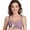 Dark Purple, variant on Nursing Bras for Breastfeeding Front Open Wavy Seamless Maternity Bralette Wireless Pregnancy Bra with Support Maternity Bras Beige XXXL