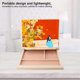thumbnail image 4 of 2024 New Art Table Easel, Adjustable Folding Wooden Easel, Multipurpose Artist Easel, Portable Tabletop Easel Box With Drawer For Painting And Drawing, 4 of 5