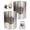 2PCS, variant on Multi-Functional Stainless Steel Kitchen Utensil Holder – Countertop Organizer Caddy for Spoons, Spatulas, Ladles, Pot Lids & Cutting Boards, Wide Base Storage for Cooking Tools
