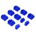 thumbnail image 2 of 10PCS Soporte De Llave Magnética Organizador De Herramientas Modular Estante De Llave Para Llaves Cortas De Trinquete Abierto Compensado Con Capacidad De 24 Ranuras Material ABS, 2 of 7