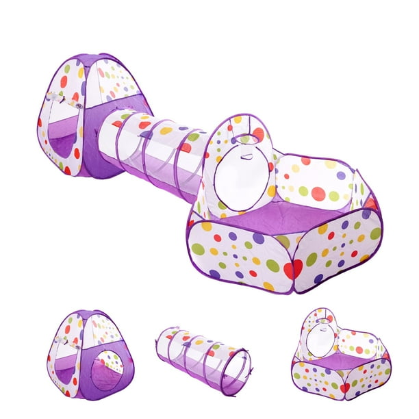 Tunel Alberca Gusano Pelotas Casa Didactico Juegos Canasta