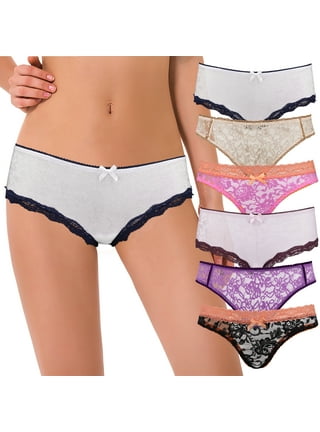 XINSHIDE Boyshorts Panties for Women Sexy Floral Lace Underwear Breathable  Ultra Low Rise Underpants Lingerie Bikini Knickers Blue at  Women's  Clothing store
