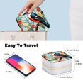 thumbnail image 4 of Mother's Day Woodpecker Portable Jewelry Box Organizer with Customizable Grid, Compact Travel Size, 4 of 6