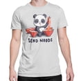 thumbnail image 1 of Playera Oso Panda Meme Send Noods Ramen Caballero, 1 of 4