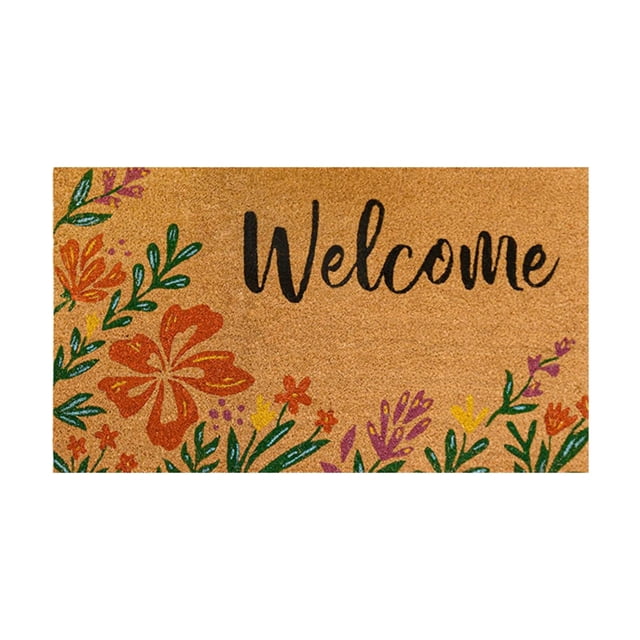 DJN Clearance Carpet Hello Summer Welcome Mat Decor Summer Door Mat Outdoor Summer Outdoor Mat Outdoor Door Rug Outdoor Door Mats Outdoor Rug Door Outdoor Door Mats For Patio cotton F One Size