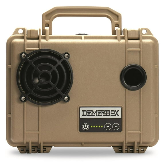 DemerBox DB1 Waterproof Bluetooth Speaker Tan 9.44"x7.80"x4.29"(24x20x11cm)