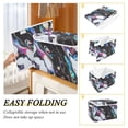 thumbnail image 2 of Yayeee Collapsible Cube Storage Bin with Lid Fabric Closet Decorative Basket with Handles, Black, 2 of 7