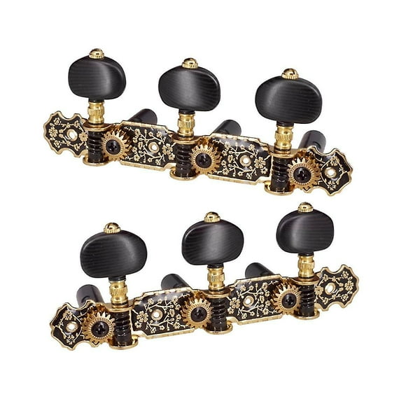 Guitar Machine Heads Classic Guitar String Tuning Pegs Key 3l3r Guitars Knobs Tuners Keys Part Repl -cdsx
