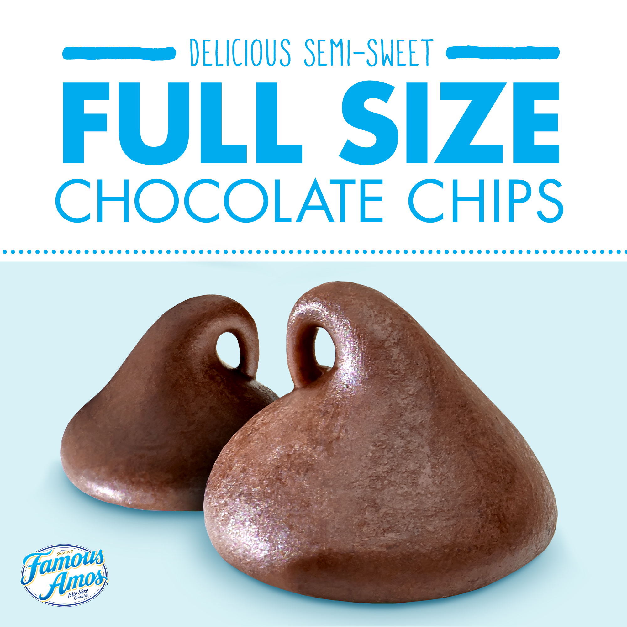 Famous Amos Chocolate Chip Cookies, Family Size, 18.3 oz