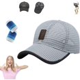 thumbnail image 1 of Optimumeny Gorra de béisbol informal de verano para exteriores, gorra de malla completa transpirable unisex, gorra de béisbol Optimumeny - Ajustable, 1 of 7
