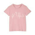 thumbnail image 1 of T-shirt en Coton pour Tout-Petits Garçons Filles Col Rond Manches Courtes T-Shirt Imprimé Haut 1 Pce, 1 of 6
