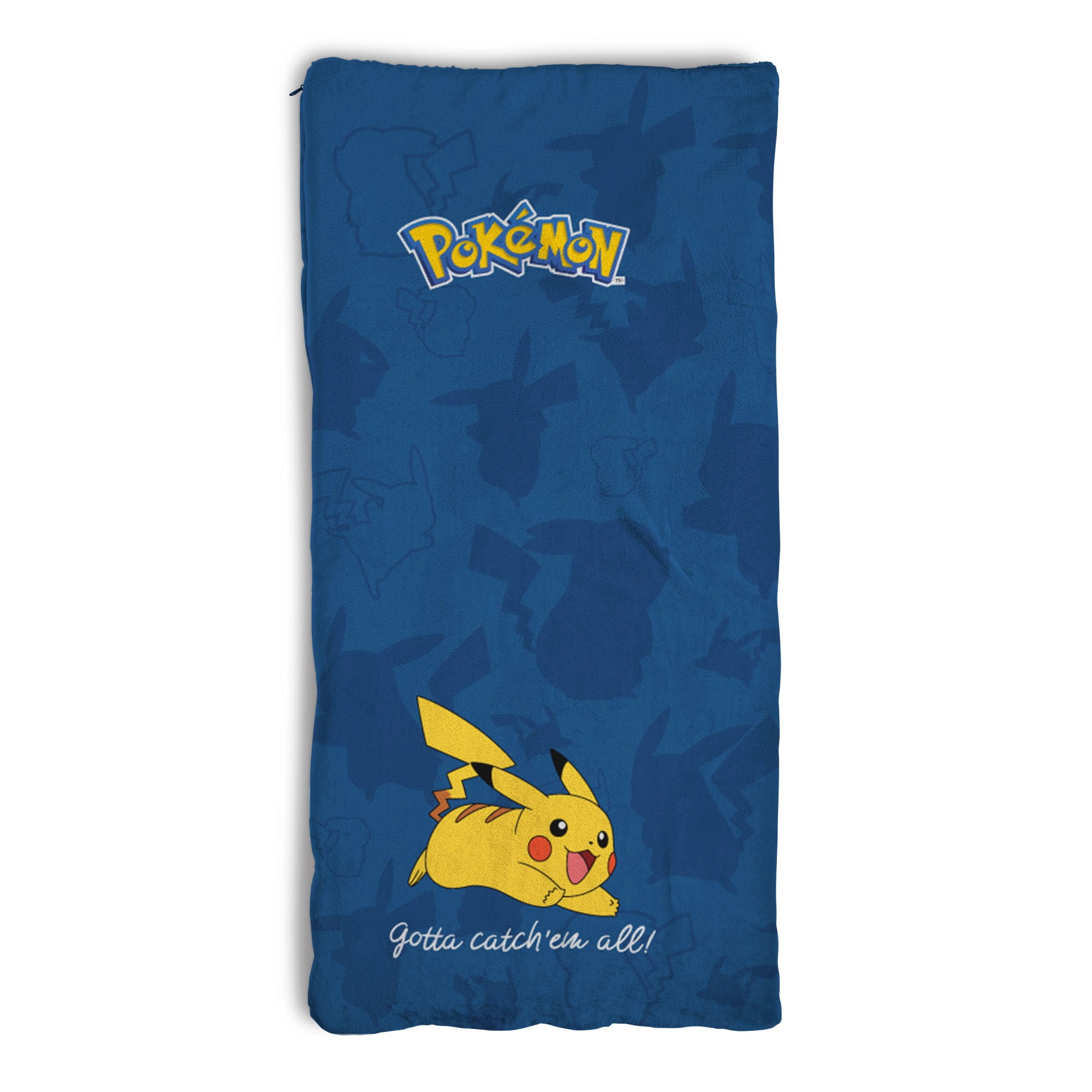 Pokemon Training Center Silk Touch Sherpa Sleeping Bag