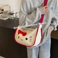 thumbnail image 1 of Hello Kitty Sanrio Kurome bolso grande para la cara lindo Simple presbicia temperamento cartera cadena de dibujos animados paquete cruzado buen aspecto regalo, 1 of 5