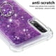 thumbnail image 5 of Funda para Samsung Galaxy A30/A50/A50S con Brillo Líquido Flotante, Purpurina, Parachoques y Anillo Giratorio Soporte, 5 of 5
