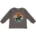 thumbnail image 3 of Inktastic Rodeo Team Roping Cowboy Boys or Girls Long Sleeve Toddler T-Shirt, 3 of 5