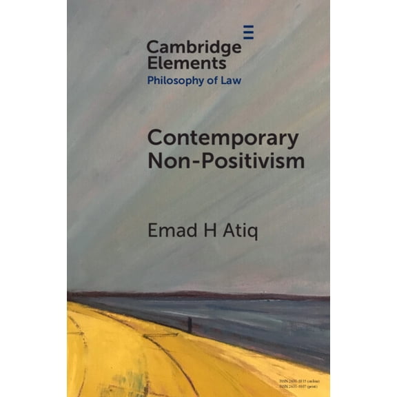 Elements in Philosophy of Law Contemporary Non-Positivism, (Paperback)