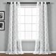 thumbnail image 1 of Paneles transparentes para cortinas de ventana Lush Decor 38 x 95 Blanco juego, 1 of 2