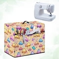 thumbnail image 4 of HELLHERO Colorful Mushroom Stars Sewing Machine Protector Cover Polyester Material Durable Fits Most Sewing Machines, 4 of 8