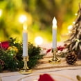Sziqiqi Christmas Window Candles LED Battery Operated Set of 12 Remote