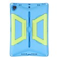 thumbnail image 4 of Allytech iPad 10.2 Case 2021, iPad 10.2 Case 9th 8th 7th Gen, Silicone EVA Rubber Silicone Kids Friendly Shockproof Kickstand Drop Protection Case Cover for Apple iPad 10.2-inch, Blue, 4 of 6