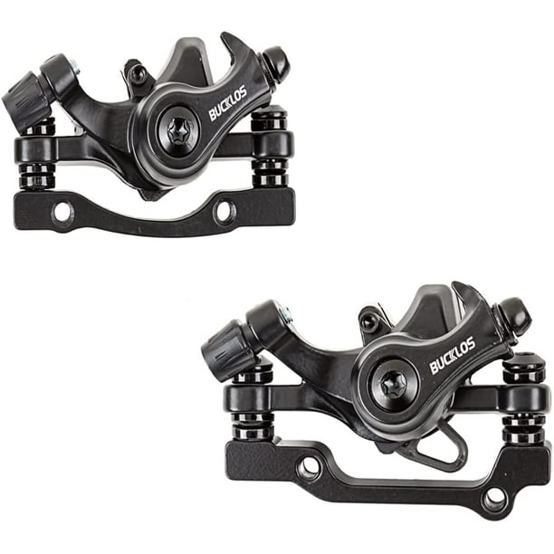 BUCKLOS Bike Mechanical Brake Caliper with Adapter, MTB Aluminum Alloy
