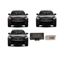 thumbnail image 2 of Flashtech RGB Multi Color LED Halo kit with RF Remote for 09-12 Infiniti FX50 Headlights, 2 of 7