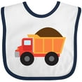 thumbnail image 3 of Inktastic Work Truck Construction Vehicle Boys or Girls Baby Bib, 3 of 4
