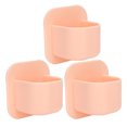 thumbnail image 4 of Soporte autoadhesivo de color rosa nude para esponjas de maquillaje, rejilla de secado para herramientas cosméticas, soporte de silicona para esponjas de maquillaje, 4 of 8
