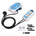 thumbnail image 1 of Medidor de temperatura de pH ORP 3 en 1 digital WiFi para control de aplicación Tuya - Monitor inteligente de calidad del agua para pecera Enchufe europeo 230 V, 1 of 10