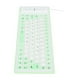 thumbnail image 4 of M Buder Teclado de Silicona Suave con Cable USB, 85 Teclas, Totalmente Sellado Contra Agua y Polvo, Ligero y Enrollable para Viajes (Color Verde Fresco), 4 of 5