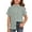 Light Green, variant on Classic Button Down Shirt for Girls Casual Comfort Everyday Wear Soft Breathable Versatile Layering Piece ( Light YellowSize 7-8 Years )