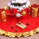 thumbnail image 3 of Alfombra de falda de árbol de Navidad, decoración de Año Nuevo, adornos de falda de árbol, suministros de fiesta festiva, 100CM, 3 of 4