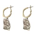 thumbnail image 1 of Pendientes acrílicos transparentes irregulares de moda para mujer, accesorios de ropa, regalos navideños, 1 of 5