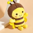 thumbnail image 1 of 1pc Adorable Bee Design Pet Grinding Teeth Plush Toy - Soft, Durable, Interactive Chew Toy for Dogs - Fun, Sturdy, and Long-Lasting Pet Supply for Teething Puppies, 1 of 5