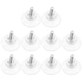 thumbnail image 1 of BESTYASH 10Pack Strong Suction Cup Glass Spacers Metal Pvc Non Slip for Tabletops and Glass Surfaces, 1 of 5